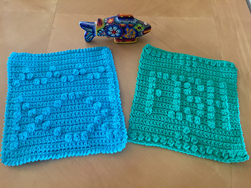 Bobble FISH Cloth Graph - Tammy Peters