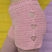 Candy Heart Crochet Shorts pattern 