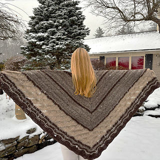 Meg's Super-Mega sized shawl