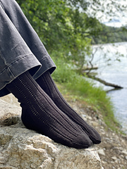 Summer by the River Socks