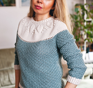 Ravelry: Ladies Harvest Sweater pattern by Mon Petit Violon