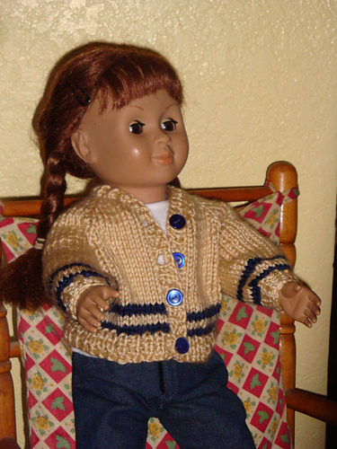 V-Neck Doll Cardigan photo 1