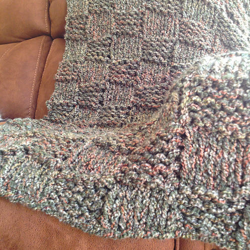 Ravelry Basket Weave Throw pattern by Cindy Grosch