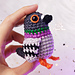Pigeon Keychain pattern 