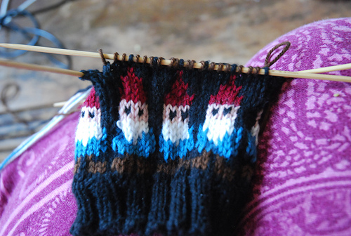 Gnome Fingerless Gloves photo 4