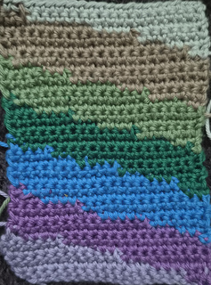 color example using weight 1 cotton yarn