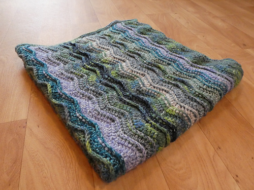 Post Stitch Ripple Blanket photo 3