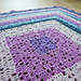 Flying Diamonds Baby Blanket pattern 