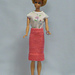 B: Slim Skirt pattern