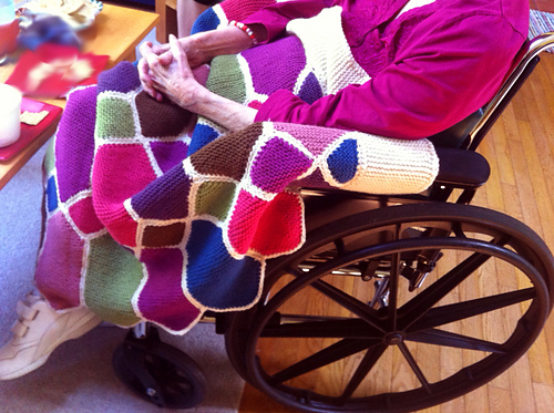 Stained Glass Afghan (Knit) photo 2