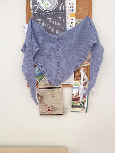 ravelry simple shawl