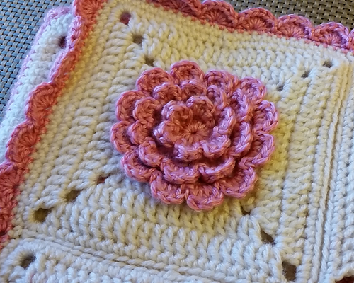 Wrap Flower 6" Square photo 1