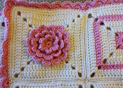 Wrap Flower 6" Square photo 2