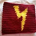 Harry Potter Lightning Bolt block pattern 