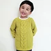 Children Twisty Lime Sweater pattern 