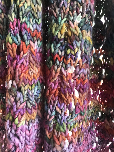 Ravelry: Rainbow Rasta Throw pattern by Susan Melka