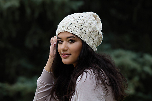 Iceberg Hat pattern by Dora Ohrenstein