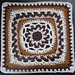 MOvember 9"/12" Block Square Afghan pattern 