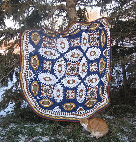 Ravelry: Deftly Delft CAL AFGHAN 2016 pattern by Margaret MacInnis
