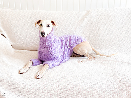 Ravelry: Doggo no 18 sweater pattern by Muki Crafts