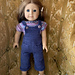18in Doll Dungarees and Top pattern 