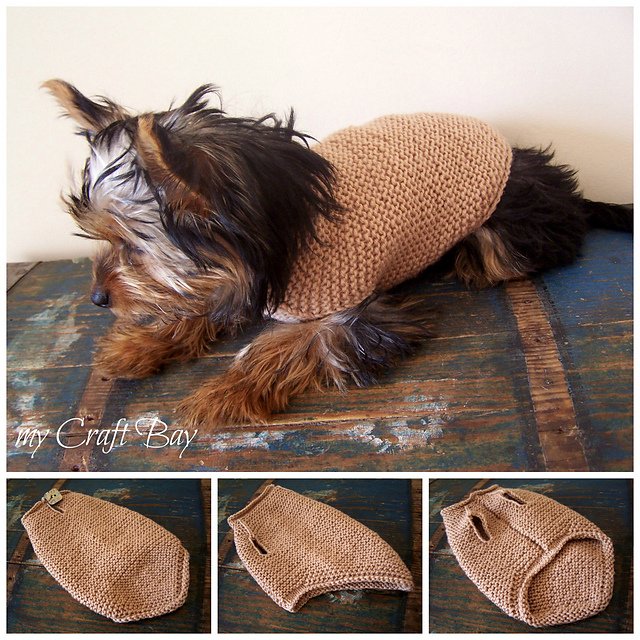 Ravelry KristinaKaval's Knitted Dog Sweater