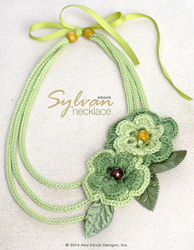 Sylvan Crocheted Necklace/Headband photo 1