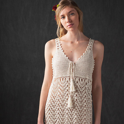 Ravelry Jasmine Flower Dress pattern by Alla Koval