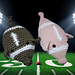 Pigskin Football Amigurumi pattern 