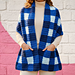 Plaid Pocket Shawl pattern