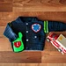 Paramedic Baby Sweater pattern 