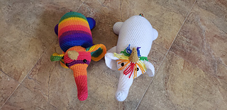 Elicorn (Uniphant) Plushie pattern