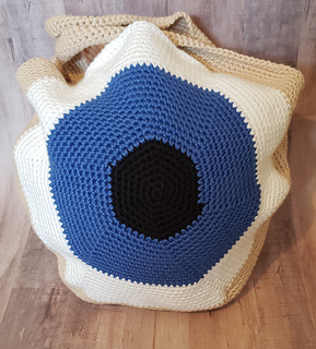 Eyeball Bowling Ball Bag pattern