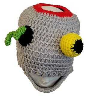Zombie Messy Bun Hat pattern