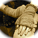 Explorers Fingerless Mitts pattern 