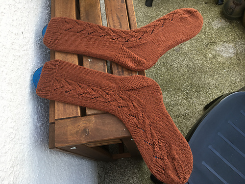 Ravelry: Sigrid Socks pattern by Emilie Bjørnå