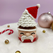 Santa Cupcake pattern 
