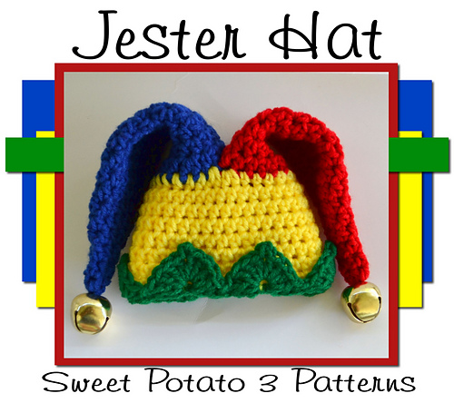 Jester / Mardi Gras Hat / Jack n the Box Hat photo 2