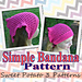 Simple Bandana pattern 