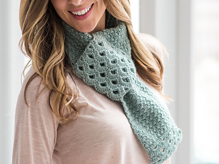 Winter Tracks Scarf / Cowl – Crochet Pattern - Sweet Potato 3