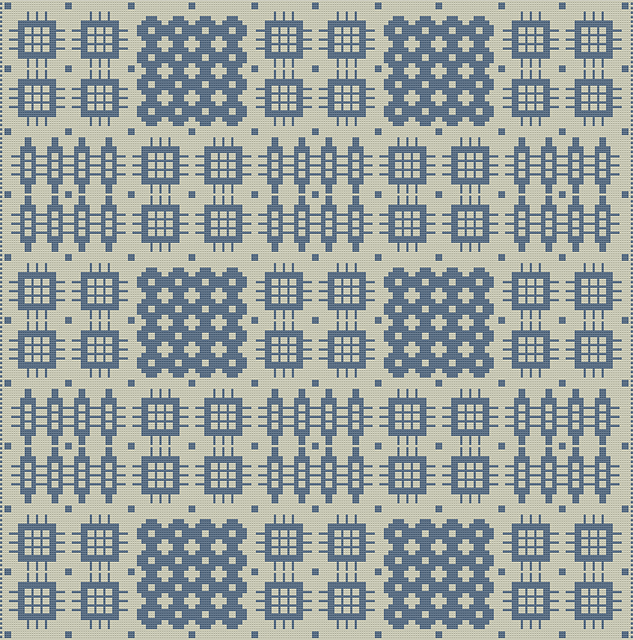 Ravelry Welsh Mosaic Blanket pattern by Natalie Caruso