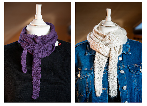 Mountain phlox scarf