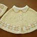 #23,24 Snowflake Cape Set pattern 