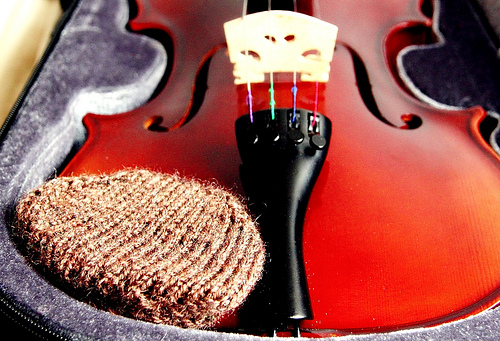 Violin Chin Rest Cozy photo 2