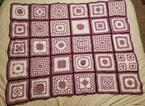 2017 Crochet A Block Throw photo 7