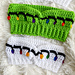 Christmas Lights Headband pattern 
