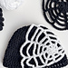 Spider Web Hat Applique pattern 