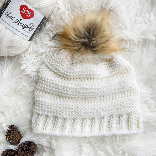 Marci Tunisian Hat - Tonya Bush