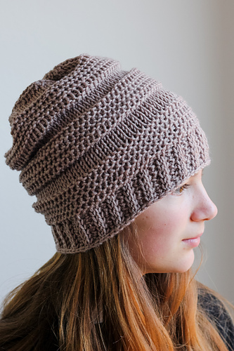 Marci Tunisian Hat - Tonya Bush