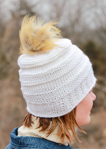 Marci Tunisian Hat - Tonya Bush